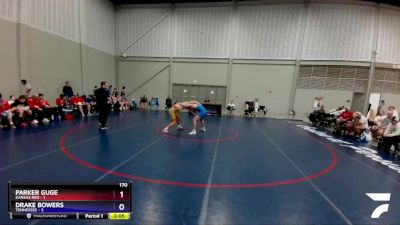 170 lbs Placement Matches (8 Team) - Parker Guge, Kansas Red vs Drake Bowers, Tennessee