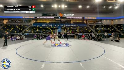 285 lbs 1st Place Match - Dreshaun Ross, Fort Dodge vs Andrew Hine, Waukee