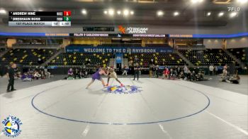 285 lbs 1st Place Match - Dreshaun Ross, Fort Dodge vs Andrew Hine, Waukee