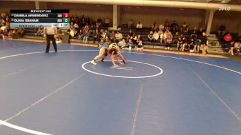 145 lbs 11th Place Match - Daniela Armendariz, Great Bend HS vs Olivia Graham, Norton Community HS