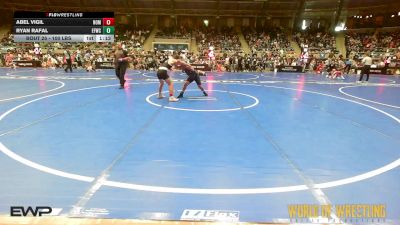 100 lbs Round Of 32 - Abel Vigil, Team Nomad vs Ryan Rafal, Elite Force Wrestling Club