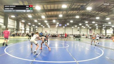 95 lbs Rr Rnd 3 - Aidan Shirazi, TDWC Maniacs Grey - MS vs James Chiz, Next Level Wrestling Club - MS