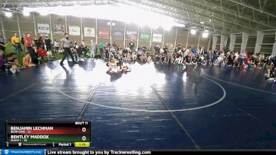 100 lbs Quarters & Wb (16 Team) - Bentley Maddox, Idaho 1 vs Benjamin Lechman, Bear Cave