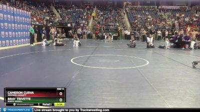 3A 150 lbs Cons. Semi - Bray Trivette, North Iredell vs Cameron Curva, Western Harnett