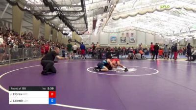 65 kg Round Of 128 - Julian Flores, Pennsylvania RTC vs Joe Lobeck, Lehigh Valley Wrestling Club