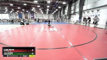 48 lbs Rd# 10- 4:00pm Saturday Final Pool - Luke Rehak, PA Silver vs Kai Burns, Minion Black