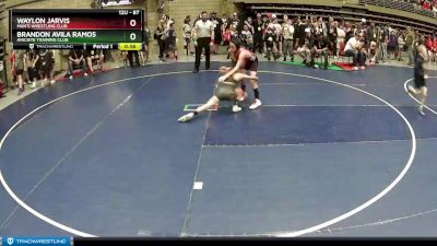 87 lbs Champ. Round 2 - Brandon Avila Ramos, Aniciete Training Club vs Waylon Jarvis, Manti Wrestling Club