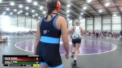 144 lbs Quarterfinal - Lina Lingo, Indiana Inferno Black vs London Smith, Mayhem WC Gray