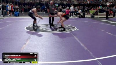 126 lbs Cons. Round 7 - Jeratt Robinson, Minico vs Jayden Martinez, Hermiston Oregon