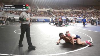 109-D2 Champ. Round 1 - Emily Curley, Monument Valley High School vs Payslie Gissel, American Leadership Academy - Gilbert North