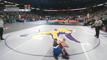 Champ. Round 1 - Bentley Stuhr, Boone Central vs Rylan Rasmussen, St. Paul