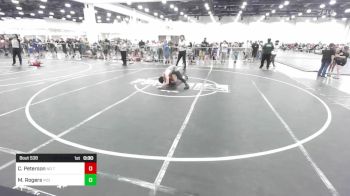 138 lbs Consolation - Connor Peterson, No Team vs Makaio Rogers, Vici WC