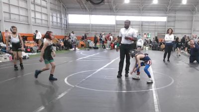 60 lbs Round 5 (6 Team) - Ivan Baulovic, Valor Wrestling vs Weston Nicklos, Neighborhood Wrestling