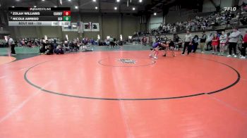 105 lbs Quarterfinal - Zolah Williams, Kearney vs Nicole Abrego, Garden City