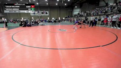 105 lbs Quarterfinal - Zolah Williams, Kearney vs Nicole Abrego, Garden City