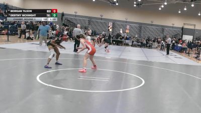 132 lbs Champ. Round 1 - Morgan Tilson, Marion Senior vs Destiny Mcknight, Tallwood
