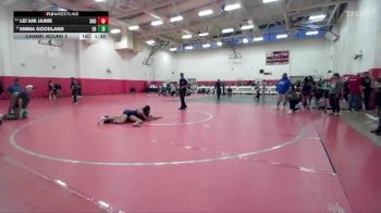 125 lbs Champ. Round 3 - Lei`ani Jaime, San Dimas vs Emma Goodland, Eleanor Roosevelt