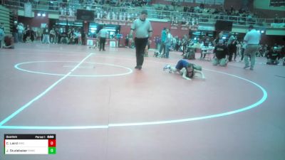 8U - 62 lbs Quarters - Crash Laird, Western Wrestling Club vs Jackson Studebaker, Oak Hill Wrestling Club