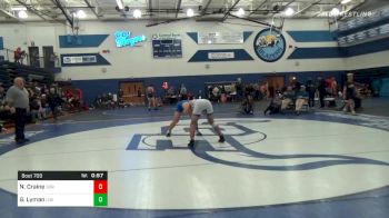 170 lbs 3rd Place - Nolan Craine, Goddard vs Grant Lyman, Lincoln East