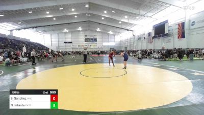 190 lbs Quarterfinal - Steve Sanchez, Pride WC vs Nicholas Infante, Eastvale Elite WC