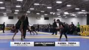 Emily Lynn Leyva vs Karen Martinho Cerqueira Terra 2026 Pan IBJJF Jiu-Jitsu No-Gi Championship