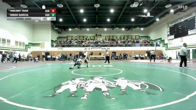 106 lbs Cons. Semi - Vincent Tran, Alhambra vs Diego Garcia, El Dorado