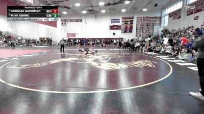 215 lbs Semifinal - Nicholas Jandrucko, Weston vs Taiyo Gemme, Lyme-Old Lyme/WB