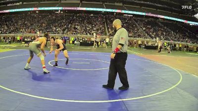 D1-165 lbs Cons. Semi - Xavier Stermer, Portage Central HS vs Dominic Nauss, Brighton HS