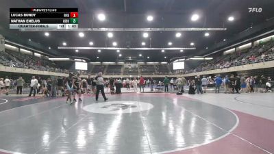 125 lbs Quarterfinal - Lucas Bundy, Virginia Beach vs Nathan Enelus, Asbury Park