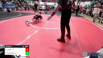 100 lbs Rr Rnd 2 - Aleisha Luper, Jay Wrestling Club vs Kadence Rutherford, Grove Takedown Club