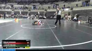 60 lbs Semis (4 Team) - Nolan Goenner, Becker vs Cannon Nelson, NLS (New London/Spicer)