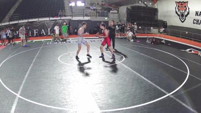 132 lbs 5th Place Match - Aiden Gerrard, Oregon vs Kash Davis