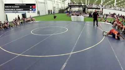 120 lbs Kaelyn Alleman, Utah vs Roselane D. Verrett, Minnesota