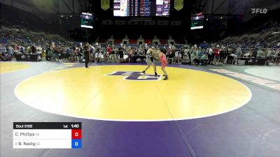 126 lbs Cons 32 #1 - Christopher Phillips, GA vs Benjamin Nadig, SD