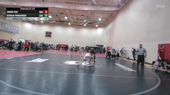126 lbs Cons. Round 3 - Ethan Preseren, Lake Catholic vs Ariek Rai, Franklin