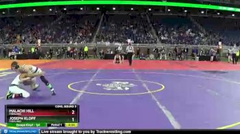 D3-103 lbs Cons. Round 3 - Malachi Hill, Freeland vs Joseph Klopf, Freeland