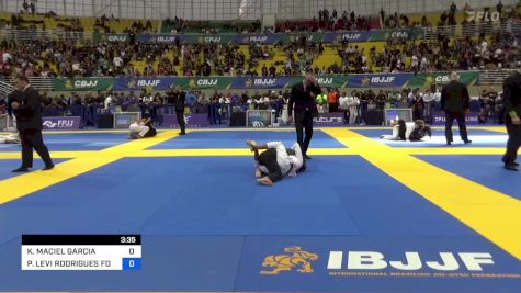 KRISTIAN MACIEL GARCIA vs PAULO LEVI RODRIGUES FONSECA 2023 Brasileiro Jiu-Jitsu IBJJF