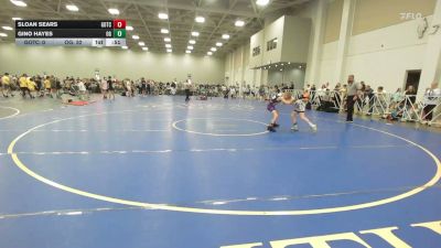 90 lbs Rr Rnd 2 - Sloan Sears, Team Gotcha - EL vs Gino Hayes, Ohio Gold - EL