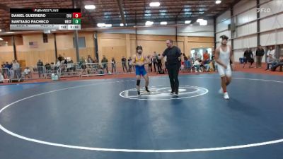 141 lbs Round 1 (6 Team) - Daniel Guerrero, Eastern Oregon University (OR) vs Santiago Pacheco, Westcliff