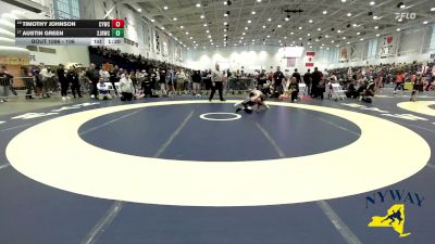106 lbs Champ. Round 1 - Austin Green, Spencerport Jr Rangers Wrestling Club vs Timothy Johnson, Carmel Youth Wrestling Club