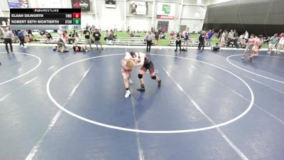 Junior Boys - 190 lbs Cons. Round 4 - Elijah Dilworth, Team Idaho Wrestling Club vs Robert Seth Montierth, Utah