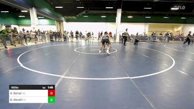 190 lbs Round Of 16 - Adonis Bonar, NE vs Brokton Borelli, CA