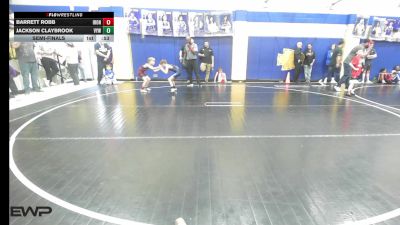 53-58 lbs Semifinal - Barrett Robb, IRONMEN Wrestling Club vs Jackson Claybrook, Victory Youth Wrestling