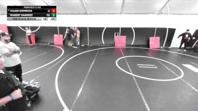 144 lbs 3rd Place Match - Julian Espinoza, Fourth Chamber vs Robert Ramirez, Pacifica High School