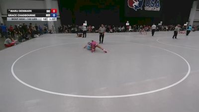140 lbs Champ. Rd Of 32 - Grace Chadbourne, Missouri vs Marli Denmark, Spartan Mat Club