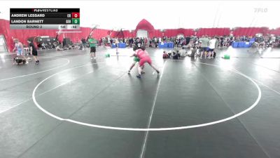 205-207 lbs Round 2 - Landon Barnett, Geneseo vs Andrew Lessard, Coon Rapids