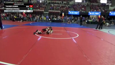 81 lbs Champ. Round 1 - Kristian Stovall, Team Champs vs Tucker Loomis, Butte Wrestling Club