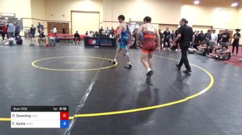 74 kg Rnd Of 128 - Patrick Downing, Ohio Regional Training Center vs Francisco Ayala, Mustang Wrestling Club