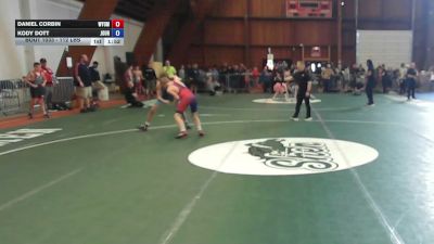 112 lbs Rr Rnd 1 - Daniel Corbin, Wyoming Seminary vs Kody Dott, Journeymen