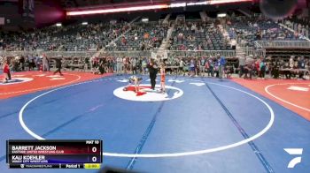 53 lbs Quarterfinal - Barrett Jackson, Eastside United Wrestling Club vs Kaij Koehler, Windy City Wrestlers